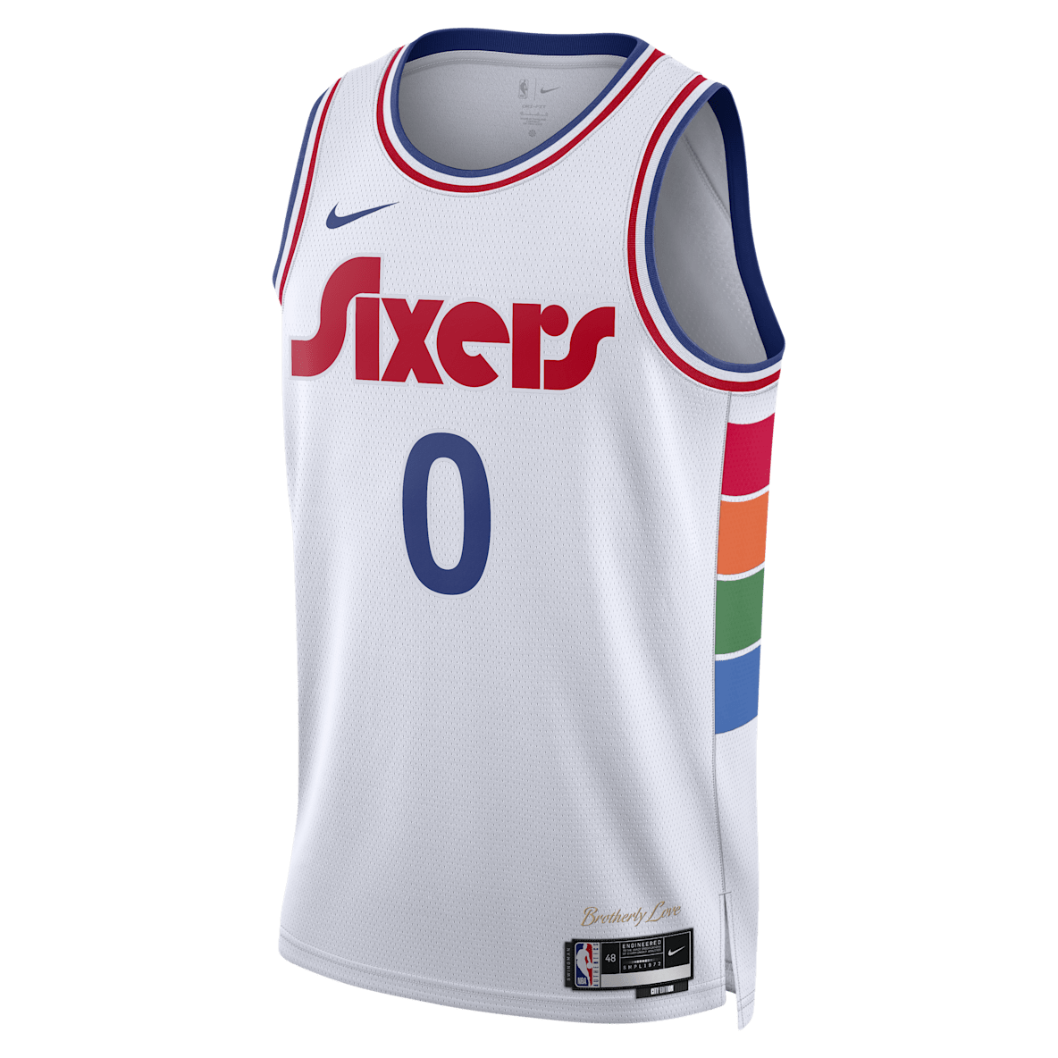 スタジャン　NIKE ナイキ　NBA SIXERS Nike Philadelphia 76ers Men's NBA City Edition Sixers